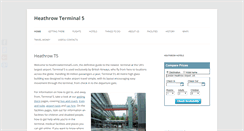 Desktop Screenshot of heathrowterminal5.com